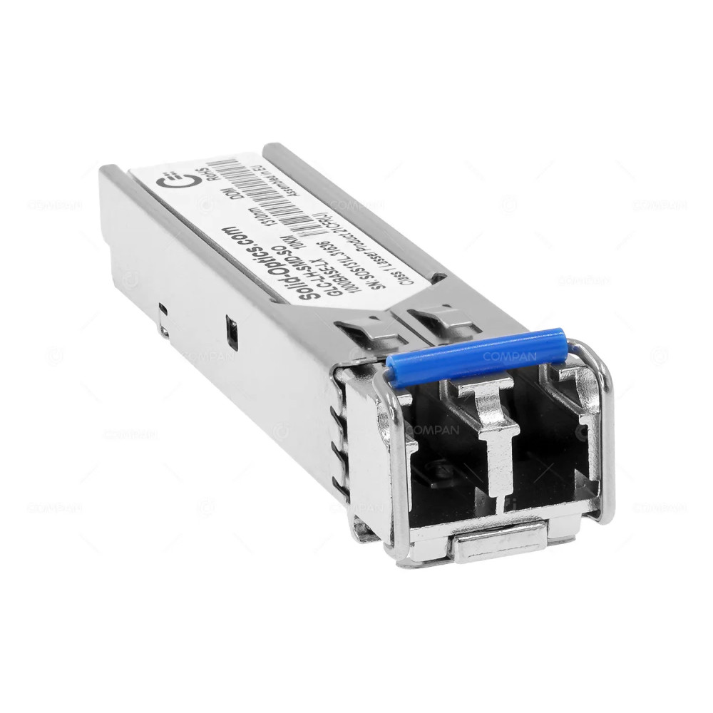 GLC-LH-SMD-SO  SOLID OPTICS TRANSCEIVER MODULE 1G SFP DDM LC SMF 1310NM 10KM